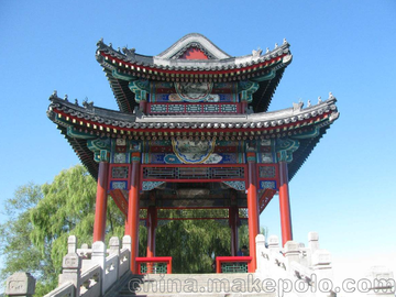 田鑫園林古建彩繪涼亭長廊水榭 古建修繕工程承包